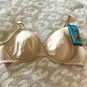 NWT Vanity Fair Women's Nude Bra size 36C
